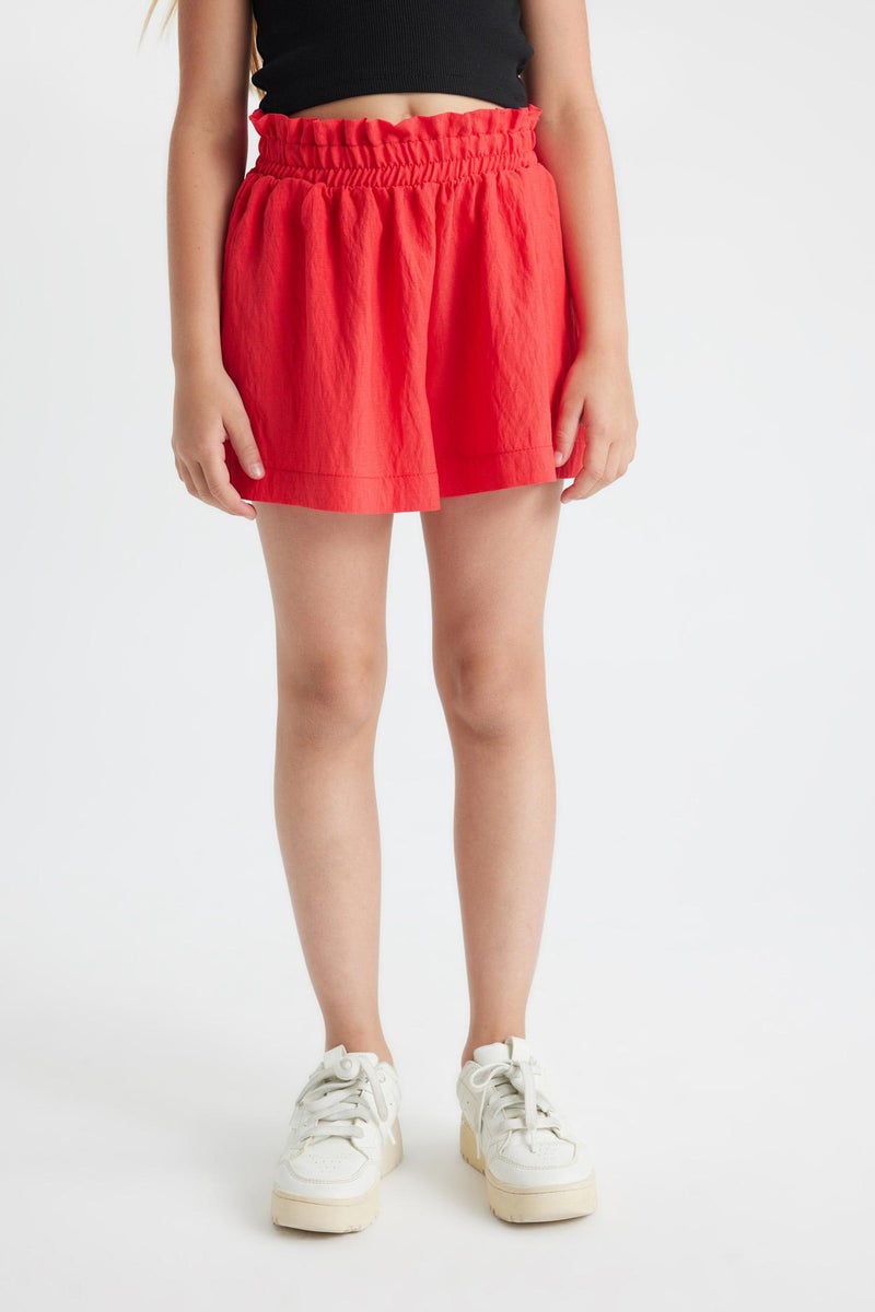 DeFacto Red Girl Girl Basic Shorts Casual - Image 5
